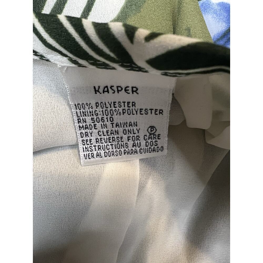 NWT KASPER Multicolor Women's Floral Long Skirt 12 - Picture 5 of 5